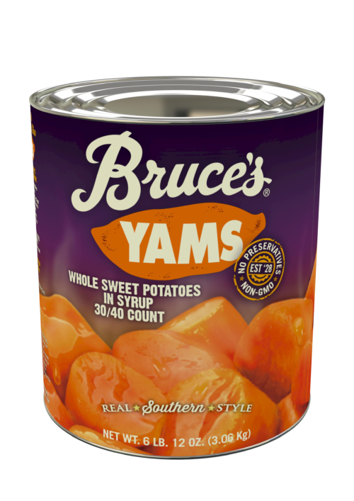 Bruce’s Yams Whole Sweet Potatoes – 30/40 CT