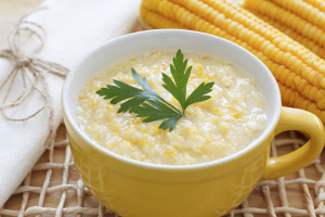 Brazilian corn soup canjiquinha