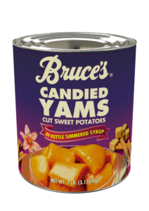 Cut Sweet Potatoes