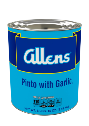 Allens Pinto Beans with Garlic