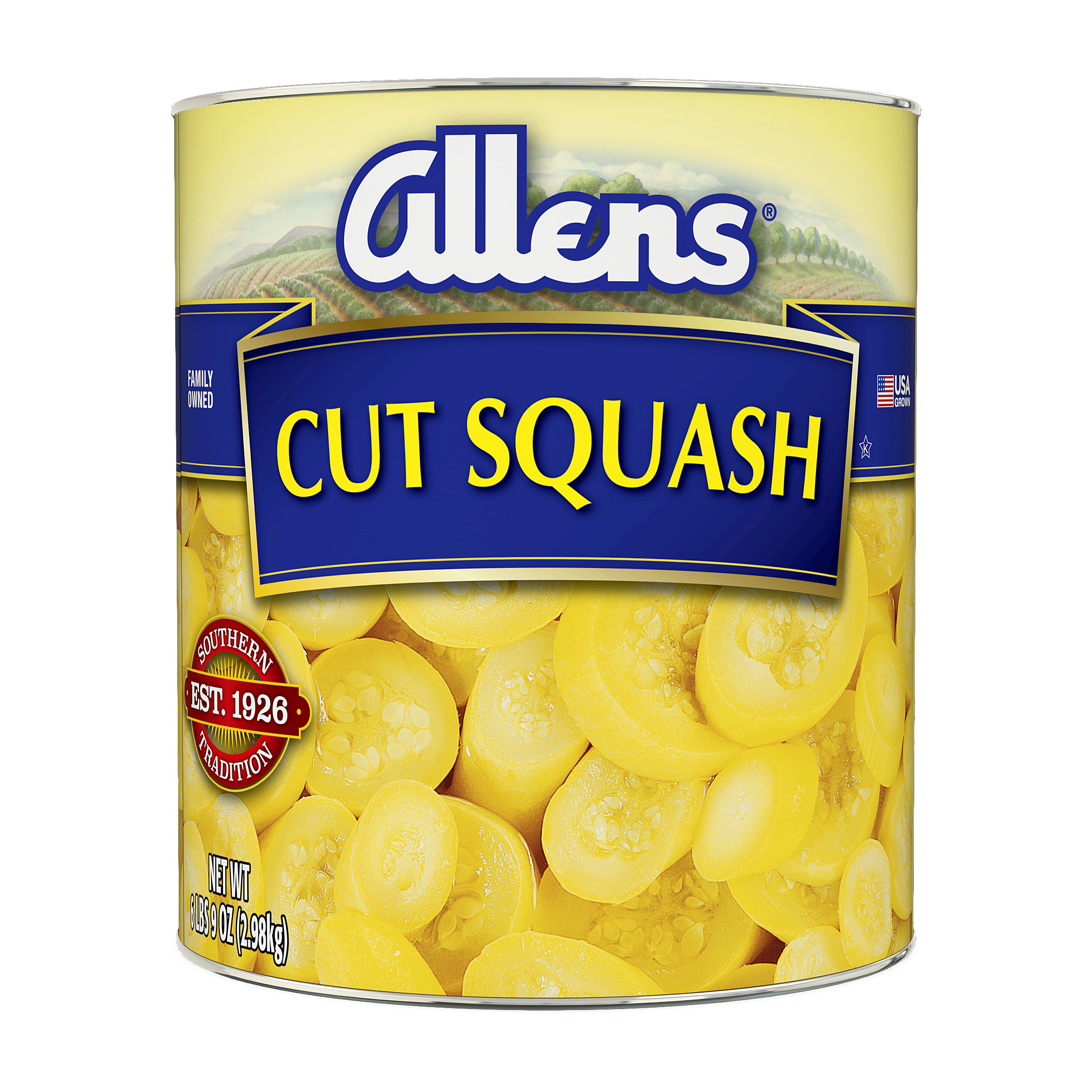 Allens Cut Yellow Squash